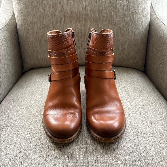 PIKOLINOS Tan Leather Ankle Boots - Picture 2 of 6